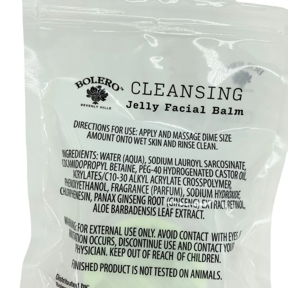 Bolero Cleansing Jelly Facial Balm and Hydrating Milk Serum Set